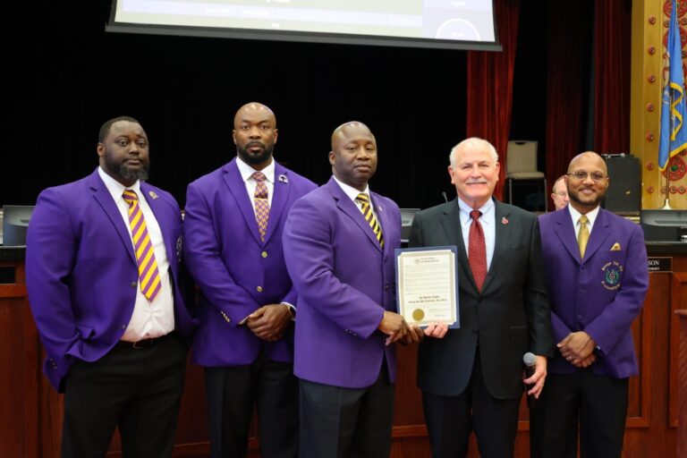 The City of Lawton recognizes Omega Psi Phi Fraternity Week