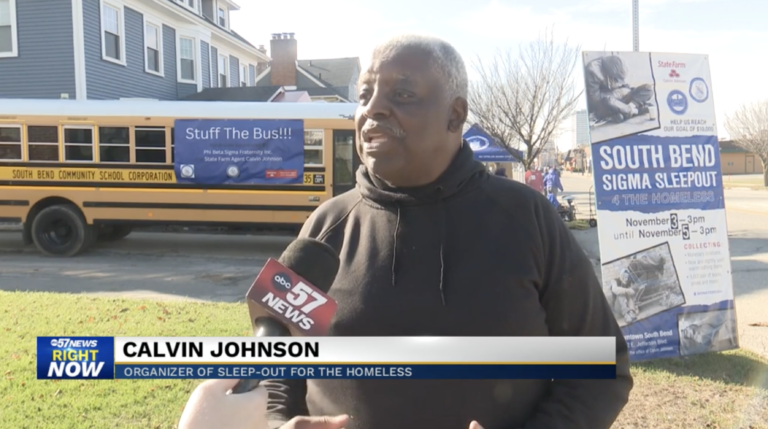 Local fraternity chapter wraps up sixth annual ‘Sleep-Out for Homeless’
