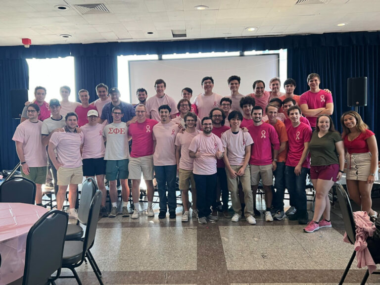 Sigma Phi Epsilon Fraternity raises thousands of dollars in donations for breast cancer awareness