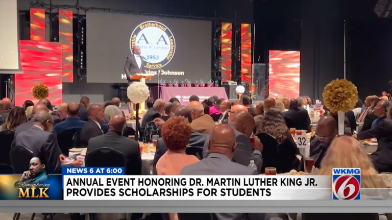 Historic Black fraternity’s luncheon honors Dr. King, awards student scholarships