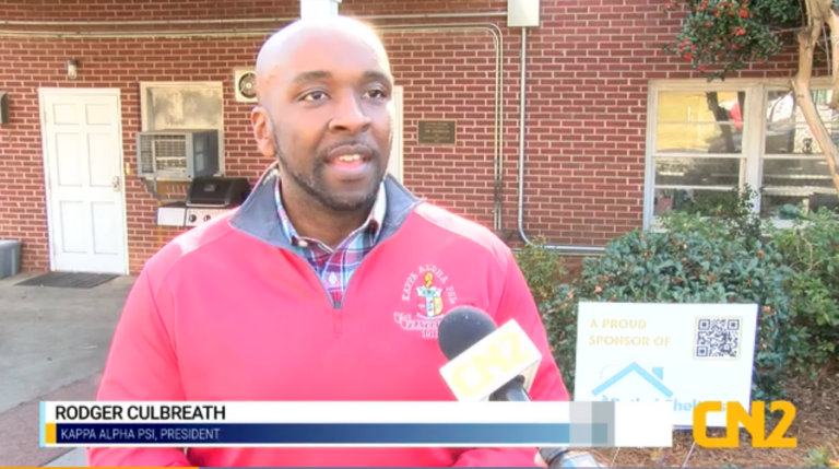Rock Hill Kappa Alpha Psi Fraternity brings food and fellowship to the hungry