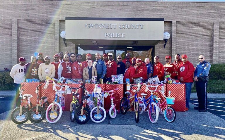 Local Fraternity Donates Toys to Fill The Sleigh Toy Drive
