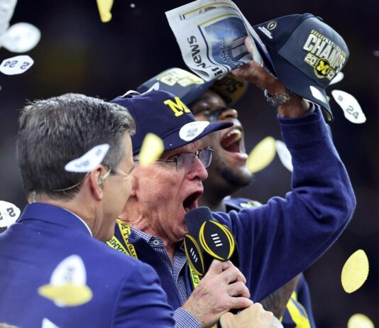 Congrats to the Harbaugh Family & Michigan Wolverines