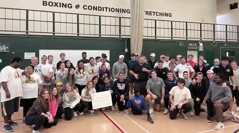 Baylor fraternity raises thousands to benefit local group that helps Special Olympics Texas