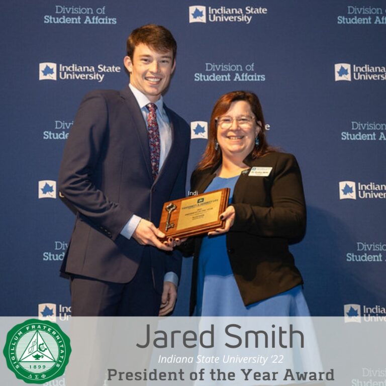 Delta Sigma Phi at Indiana State wins 3 FSL awards