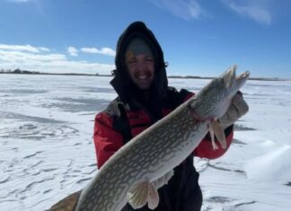 Fraternity hosts ice fishing tournament