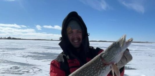 Fraternity hosts ice fishing tournament