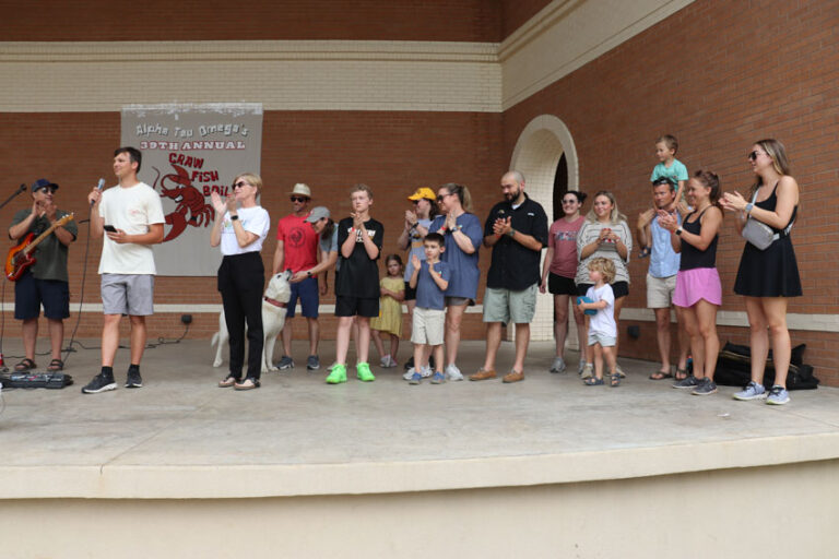 ATO Fraternity Gives Back to USM’s DuBard School
