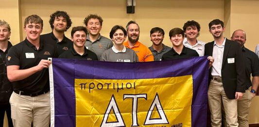 OSU Delta Tau Delta chapter given national award