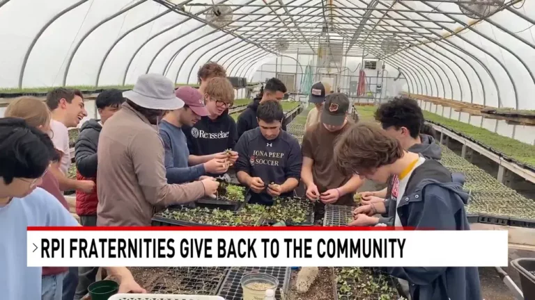 Frat brothers swap partying for philanthropy