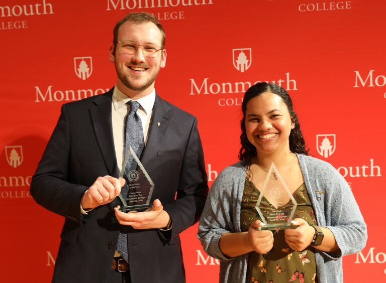 Corey Pevitz, Tori Cook Among Monmouth College’s Greek Life Award Recipients