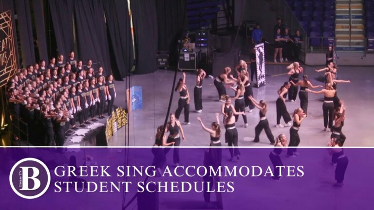 Greek Sing accommodates student schedules