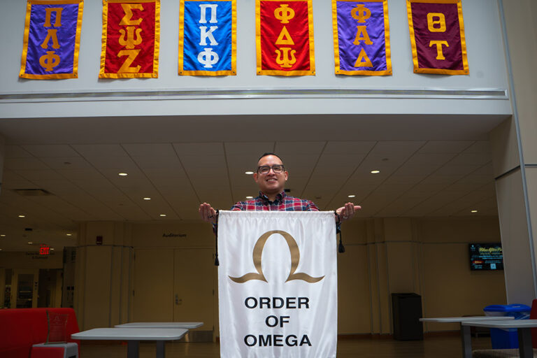 Sixto Arias Named Order of Omega’s Outstanding Advisors