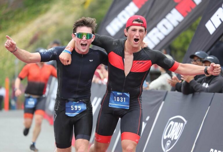 Sigma Pi brothers compete in Ironman