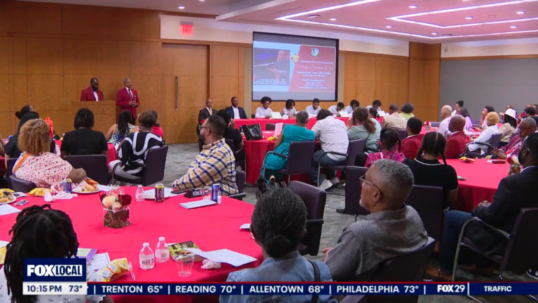Philly alumni fraternity holds college signing day for students in mentorship