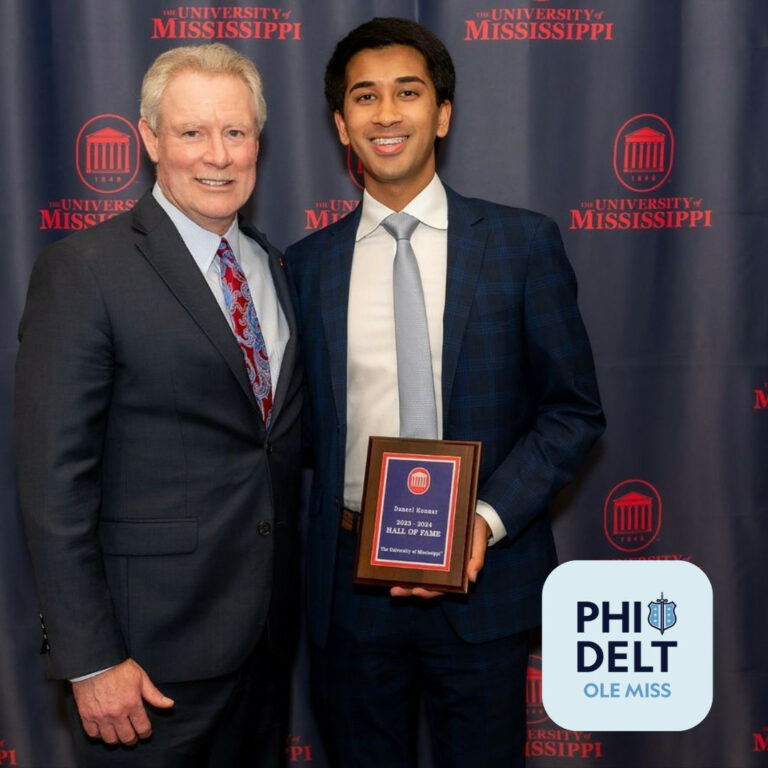 Daneel Konnar inducted into Student Hall of Fame