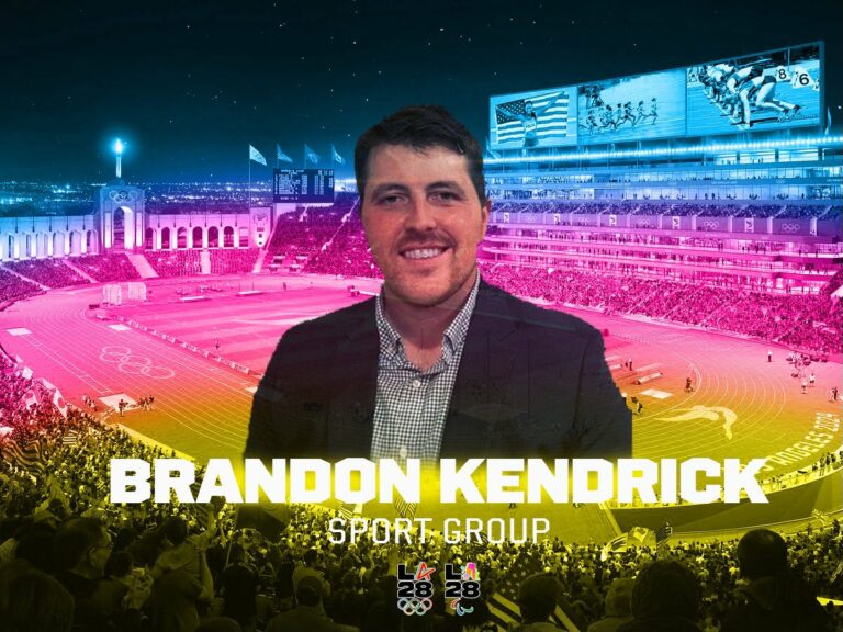 Fraternity man named Senior Sports Group Manager for 2028 Los Angeles Olympic Games