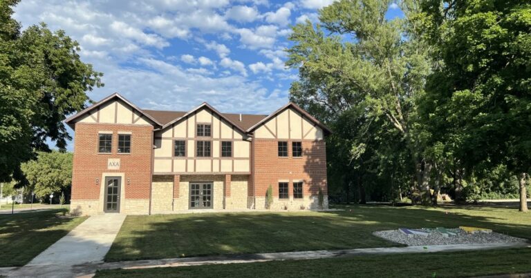 Vermillion fraternity moves members into new home