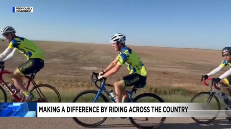 Fraternity members cycle across the U.S., raise more than $400,000 to promote disability inclusion