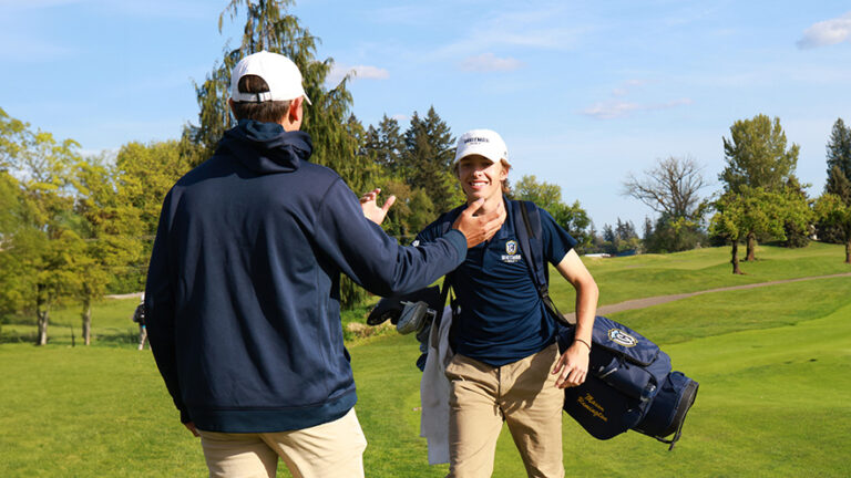 Rookie Golfer Makes Hard Work & Team Spirit Par for the Course