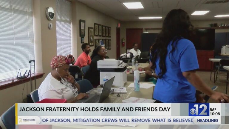 Jackson fraternity holds Family and Friends event