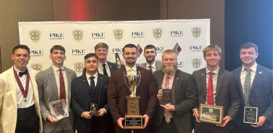 ULM’s Pi Kappa Alpha chapter wins 29th Smythe Award