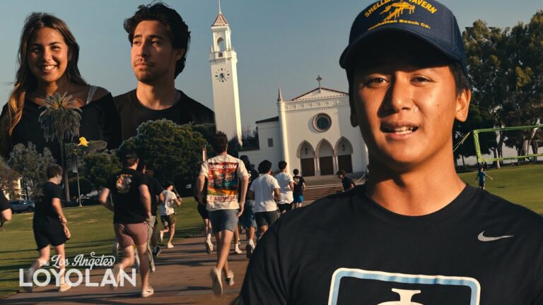 Brent Torres and LMU’s Phi Delta Theta run the last mile in support of ALS