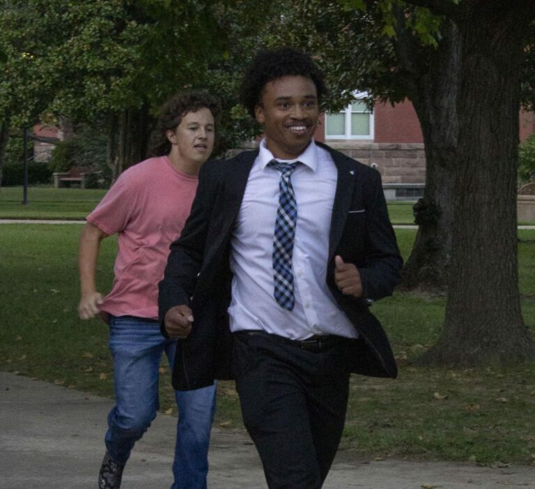 Interfraternity council hosts third annual high heel charity run