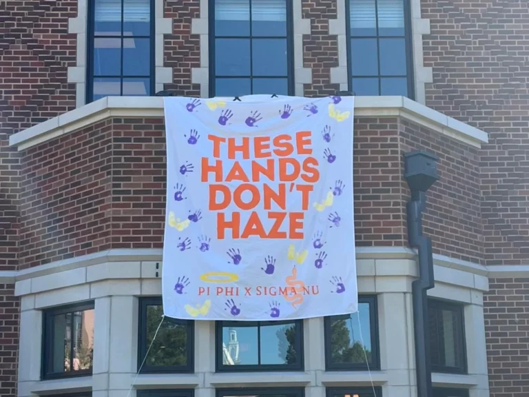 ‘We are no Hazing’ Greek community participates in National Hazing Prevention Week
