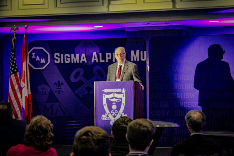 Michael P. Krasny (Rho, ’73) named SAM Man of the Year