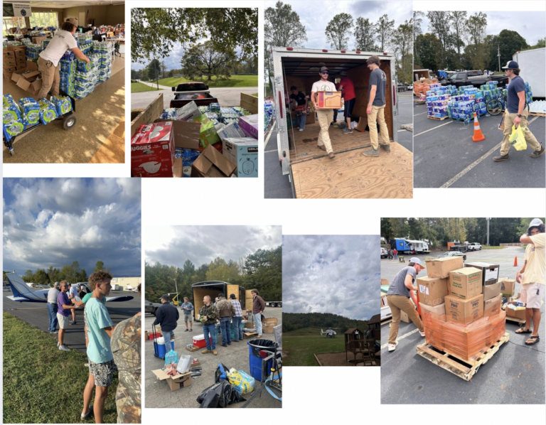 Lambda Chi Alpha serves local community in wake of Hurricane Helene