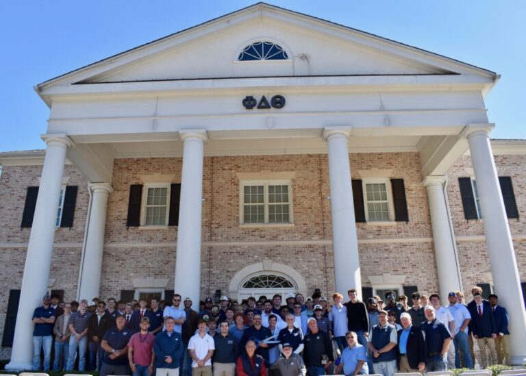 Georgia Southern Phi Delt Unveils New Chapter House