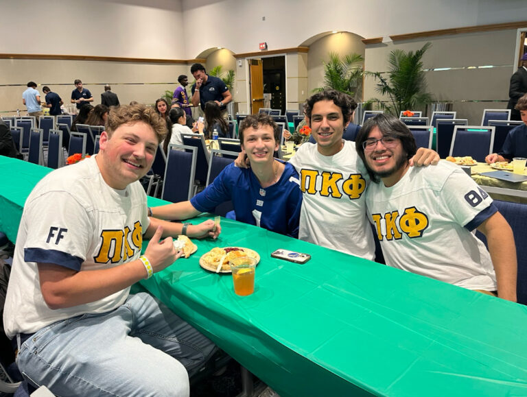 Greeksgiving 2024: friends and fraternity