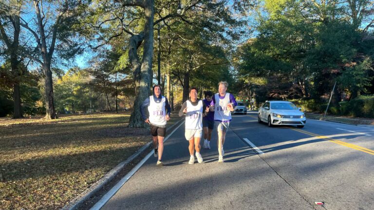 GT, UGA fraternities raise over $15K for Children’s Healthcare of Atlanta with game ball run