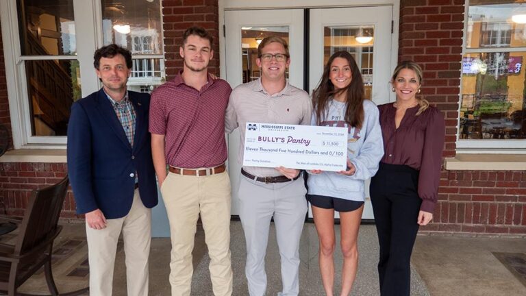 MSU’s Lambda Chi Alpha chapter donates $11,500 to Bully’s Pantry