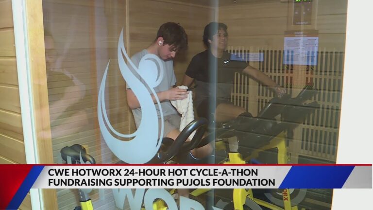 SLU fraternity raises money for Pujols Family Foundation in HOT Cycle-a-thon