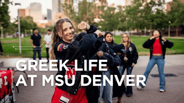 Community and friendship are major benefits of Greek life at MSU Denver. But not the only ones