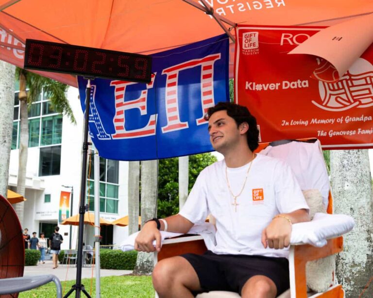 AEPi hosts 55-hour “Rockathon” fundraiser, revolutionizes Greek Life philanthropy at UM