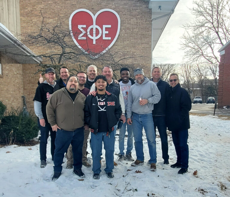 Building a legacy: Driven to revitalize Greek Life, Sigma Phi Epsilon celebrates new home