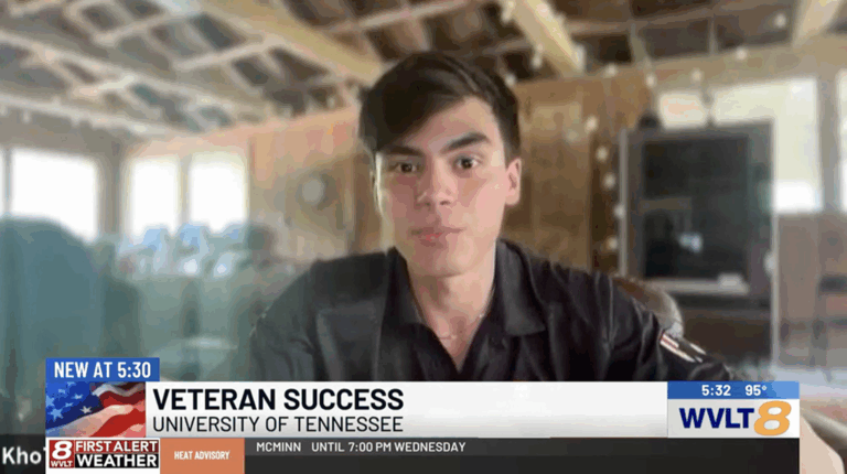 University of Tennessee student veteran in the running for National Veteran of the Year