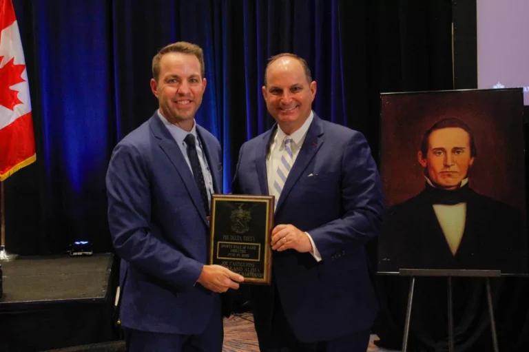 Phi Delta Theta Inducts Joe Castiglione into Sports Hall of Fame
