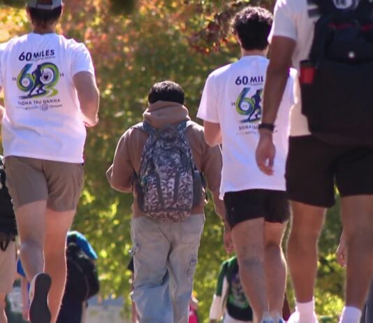 Running to save lives: UNC Charlotte frat finds unique way to break mental health stigma