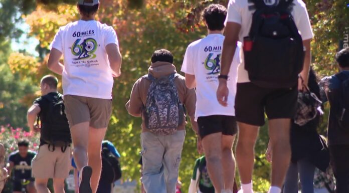 Running to save lives: UNC Charlotte frat finds unique way to break mental health stigma