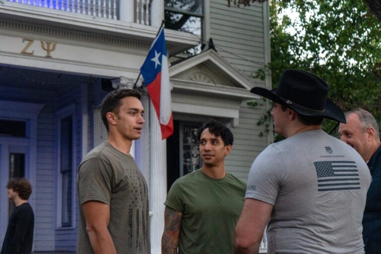 Student Veterans Association and fraternity partner to host Veterans Day event