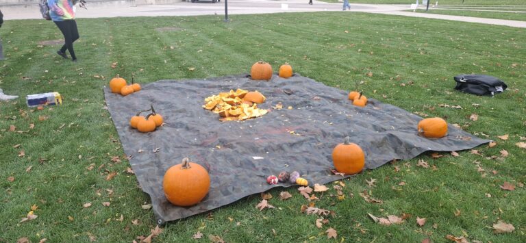 Fraternity raises funds with annual Pumpkin Smash