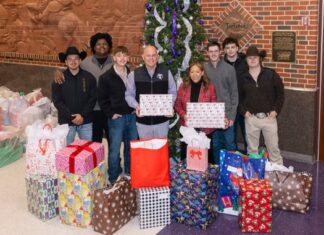 Alpha Gamma Rho Fraternity Brings Joy Through Annual Angel Tree Event